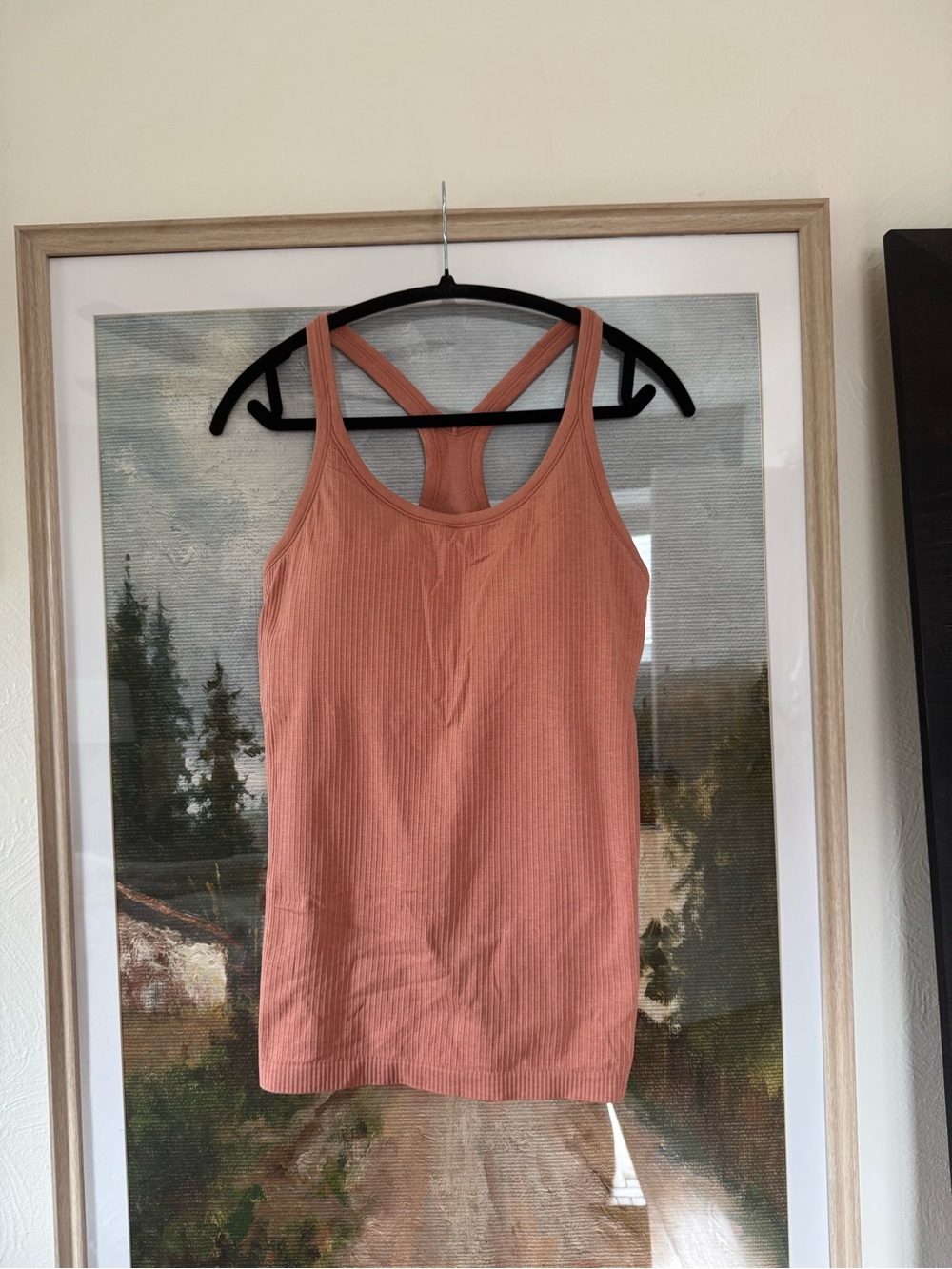 lululemon athletica Ribbed Racerback Tank - Rust